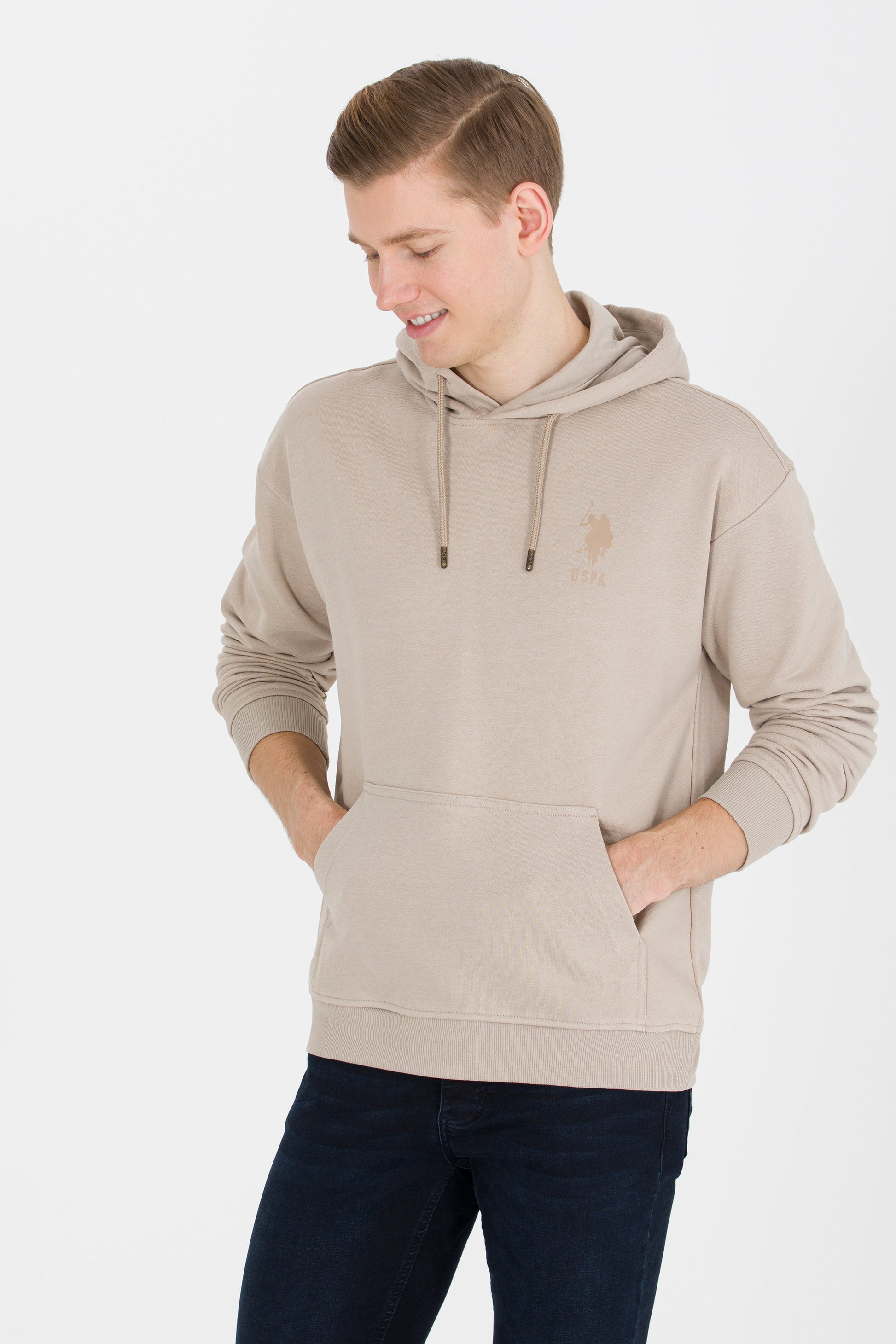 Men's Stone Hooded Sweatshirt