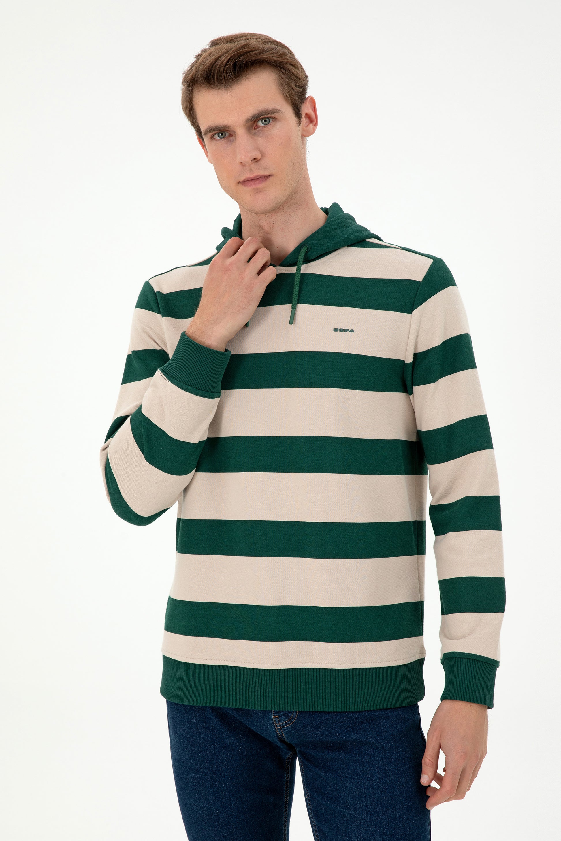 Men's Dark Green Sweatshirt