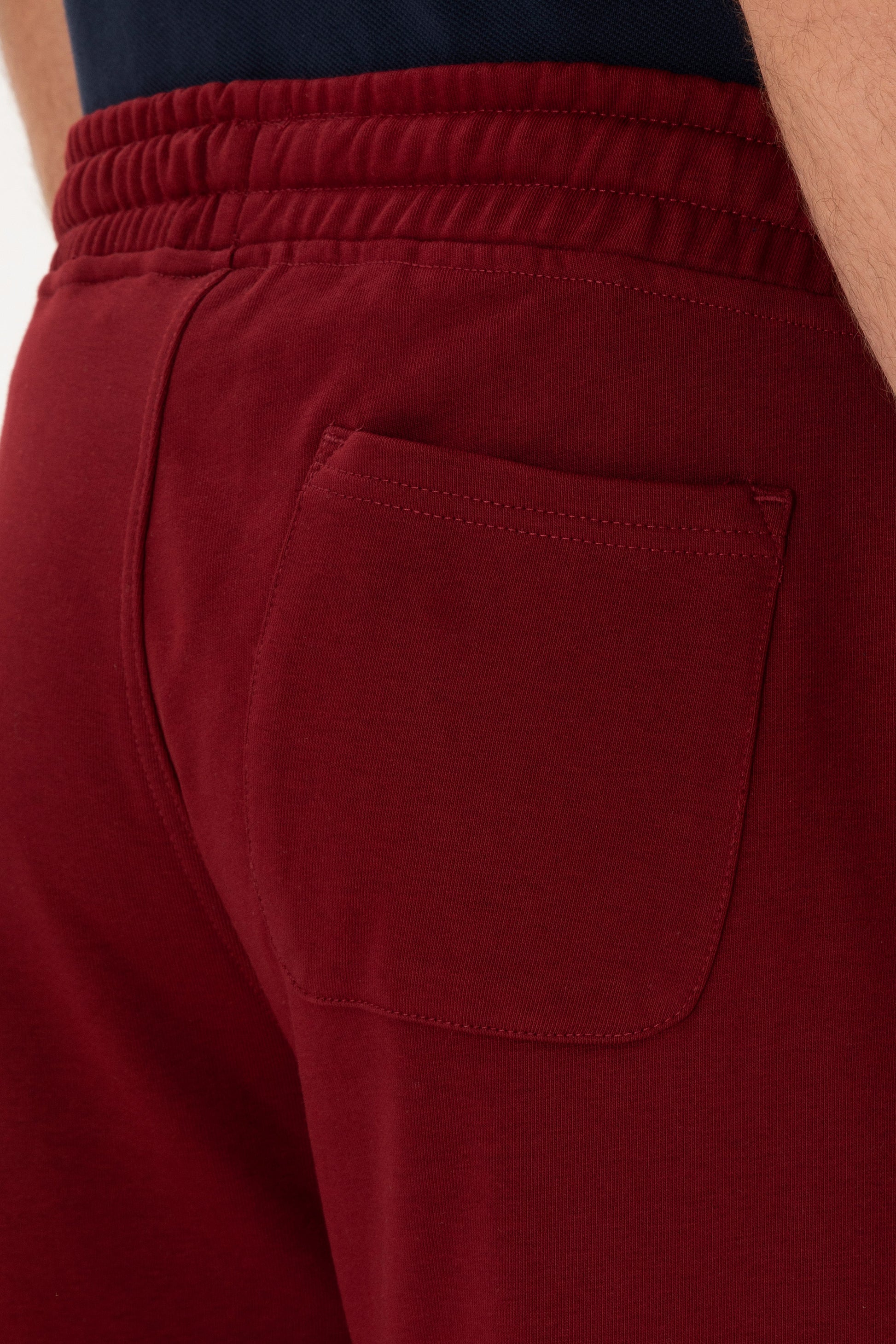 Men's Burgundy Sweatpants