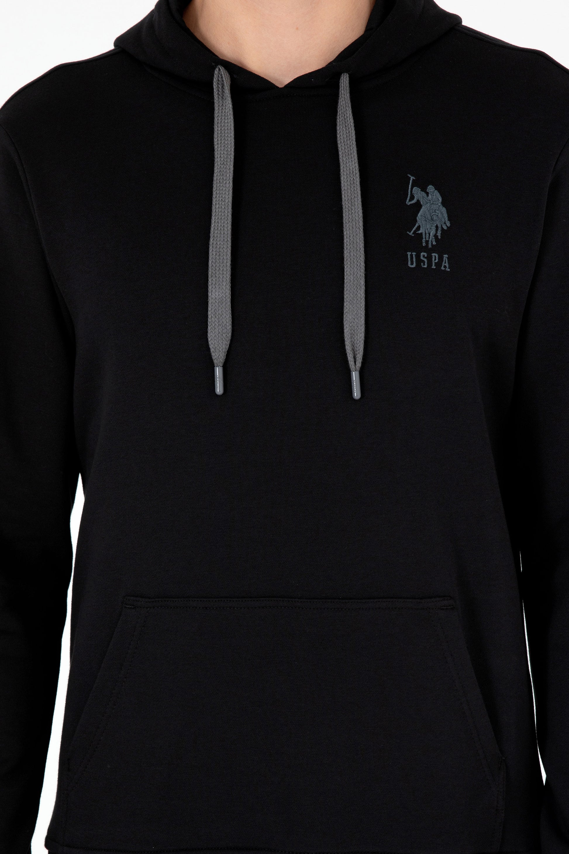Men's Black Basic Sweatshirt