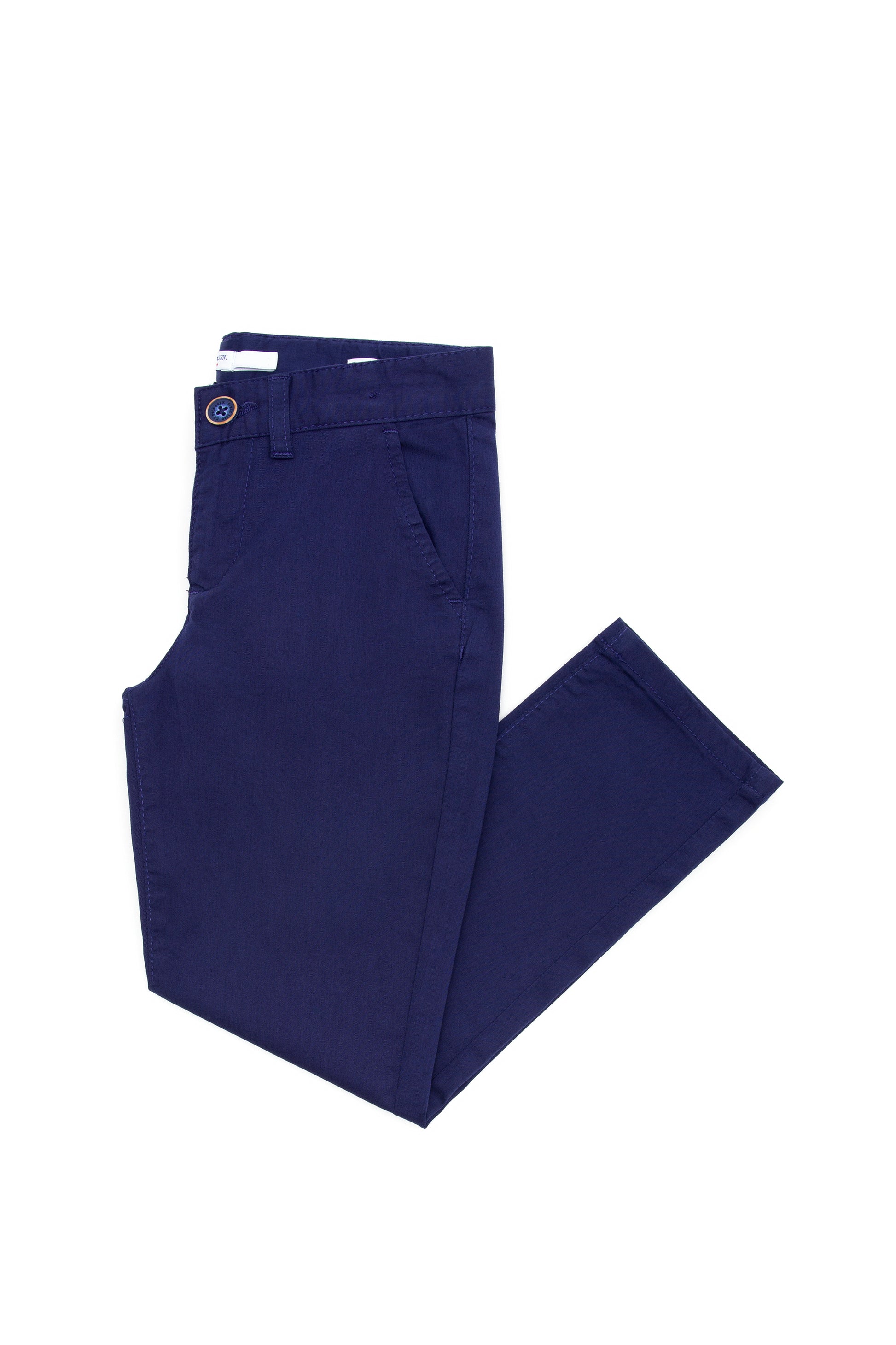 Boy's Navy Blue Canvas Pants