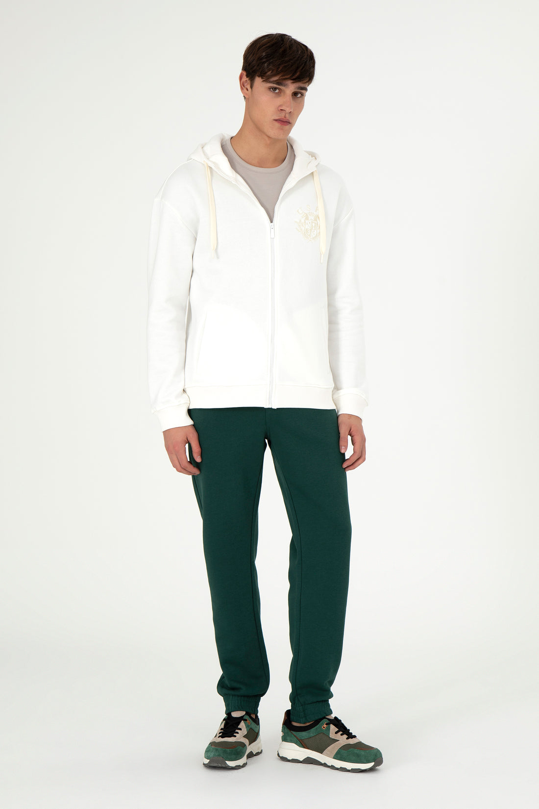 Men's Dark Green Sweatpants