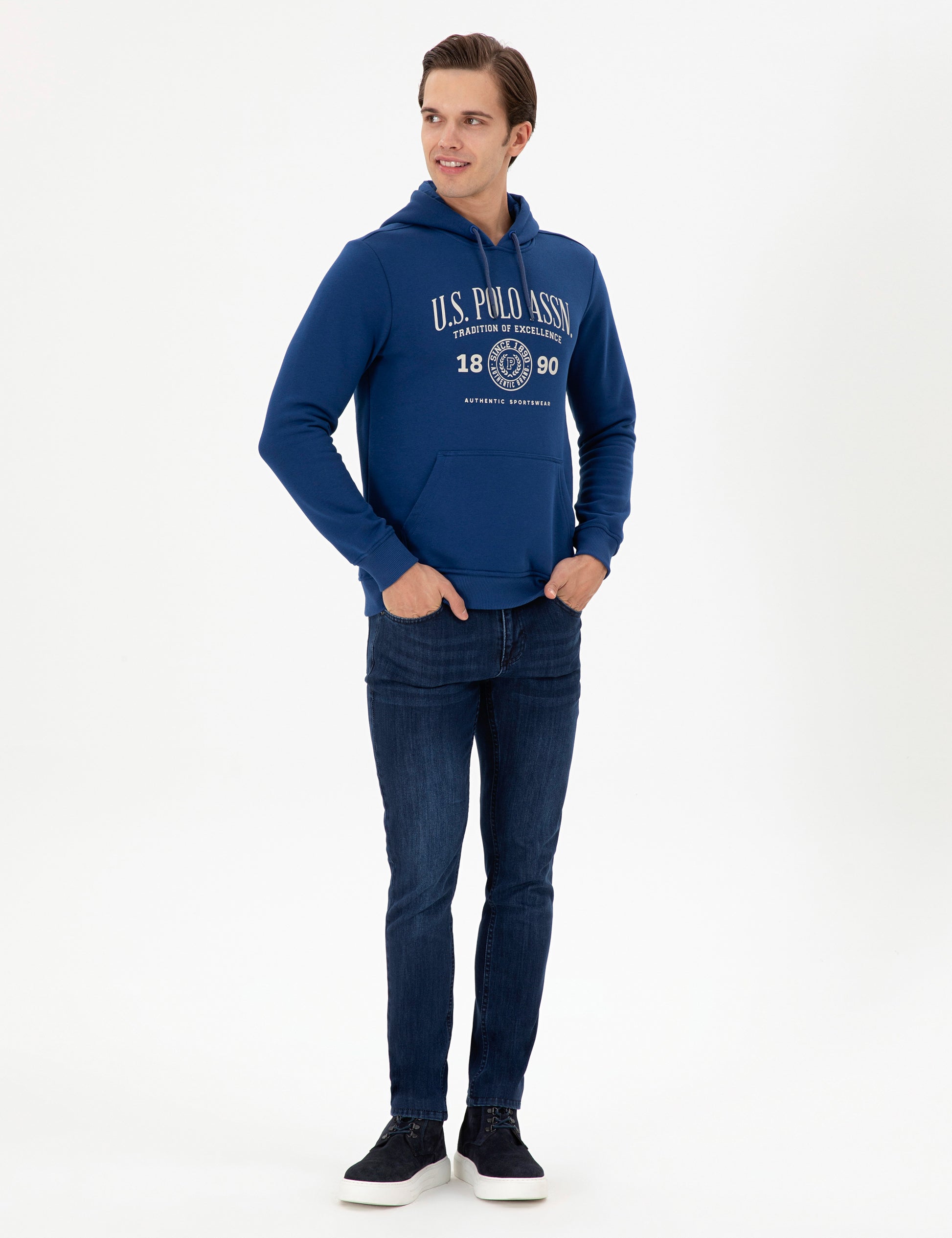 Men's Indigo Sweatshirt