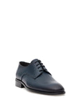 Navy Blue 100% Leather Classic Shoes