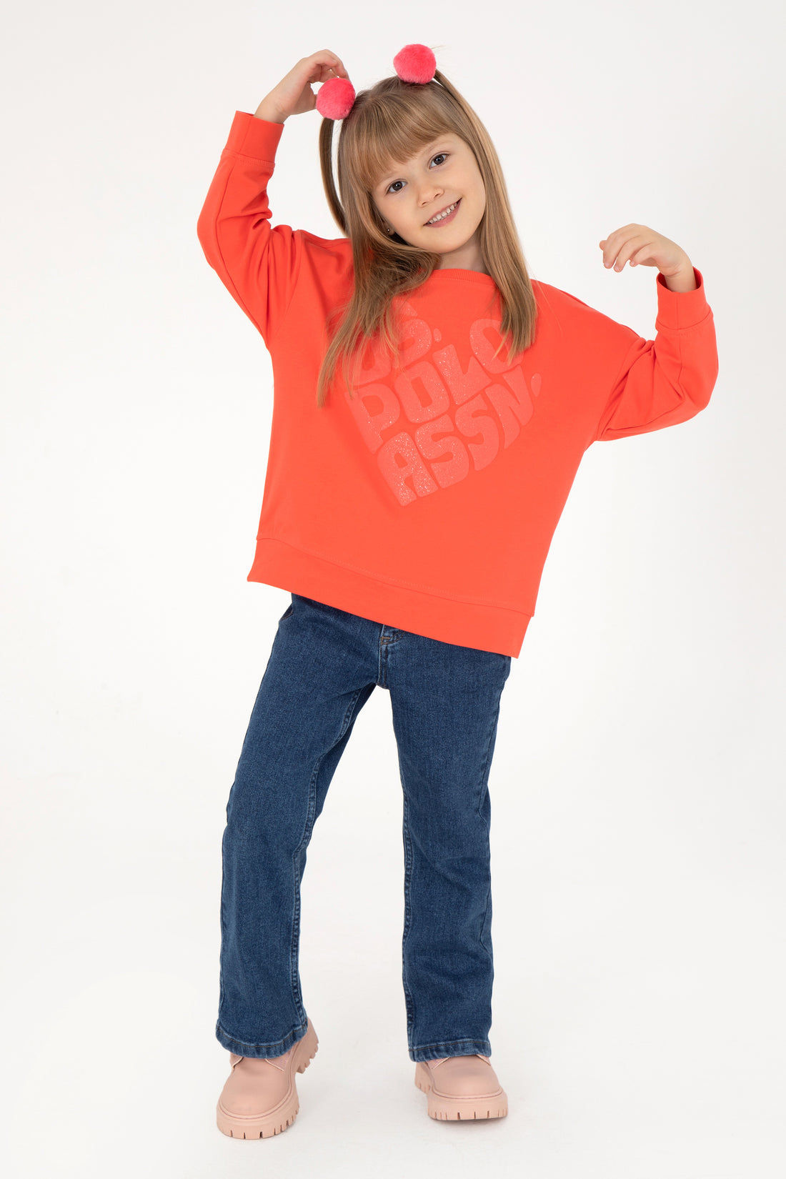 Girl's Pomegranate Blossom Sweatshirt