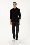 Men's Black Basic Sweatshirt