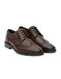 Brown 100% Leather Classic Shoes