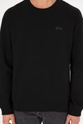 Men's Black Basic Sweatshirt