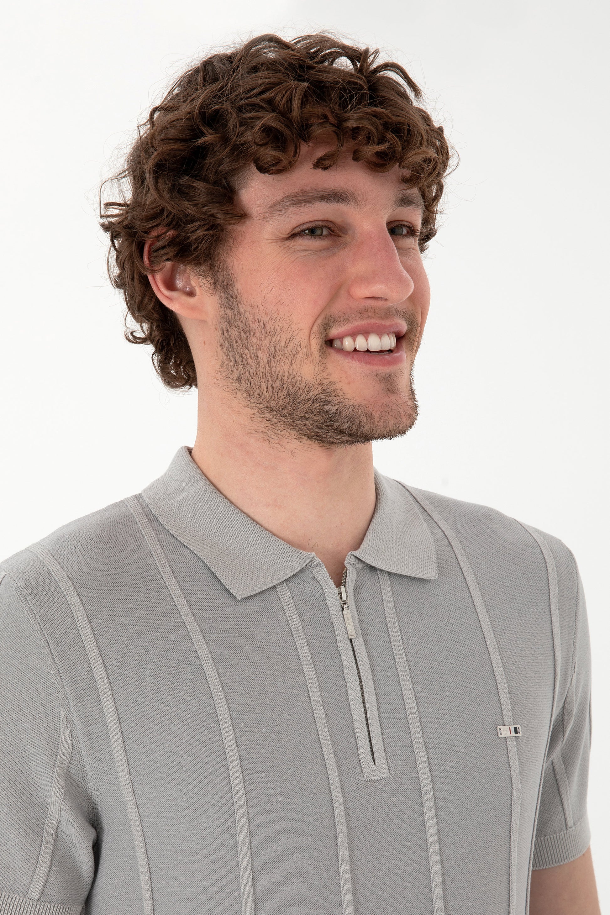 Men's Light Gray Sweater