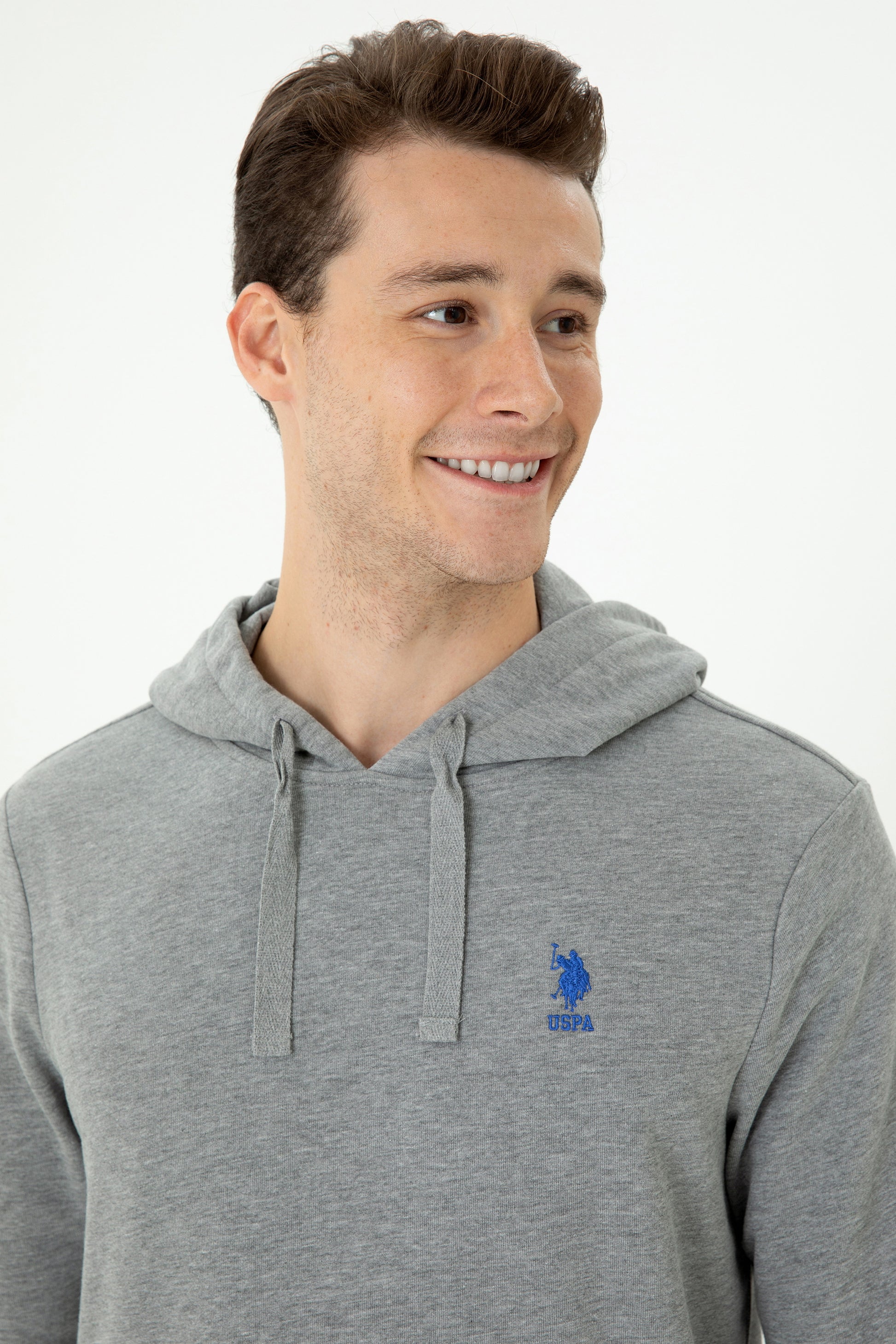 Men's Grey Melange Sweatshirt