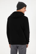 Men's Black Basic Sweatshirt