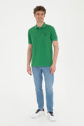 Men's Green Basic T-Shirt