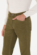 Men's Khaki Canvas Pants