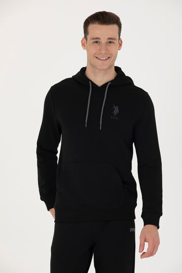 Men's Black Basic Sweatshirt