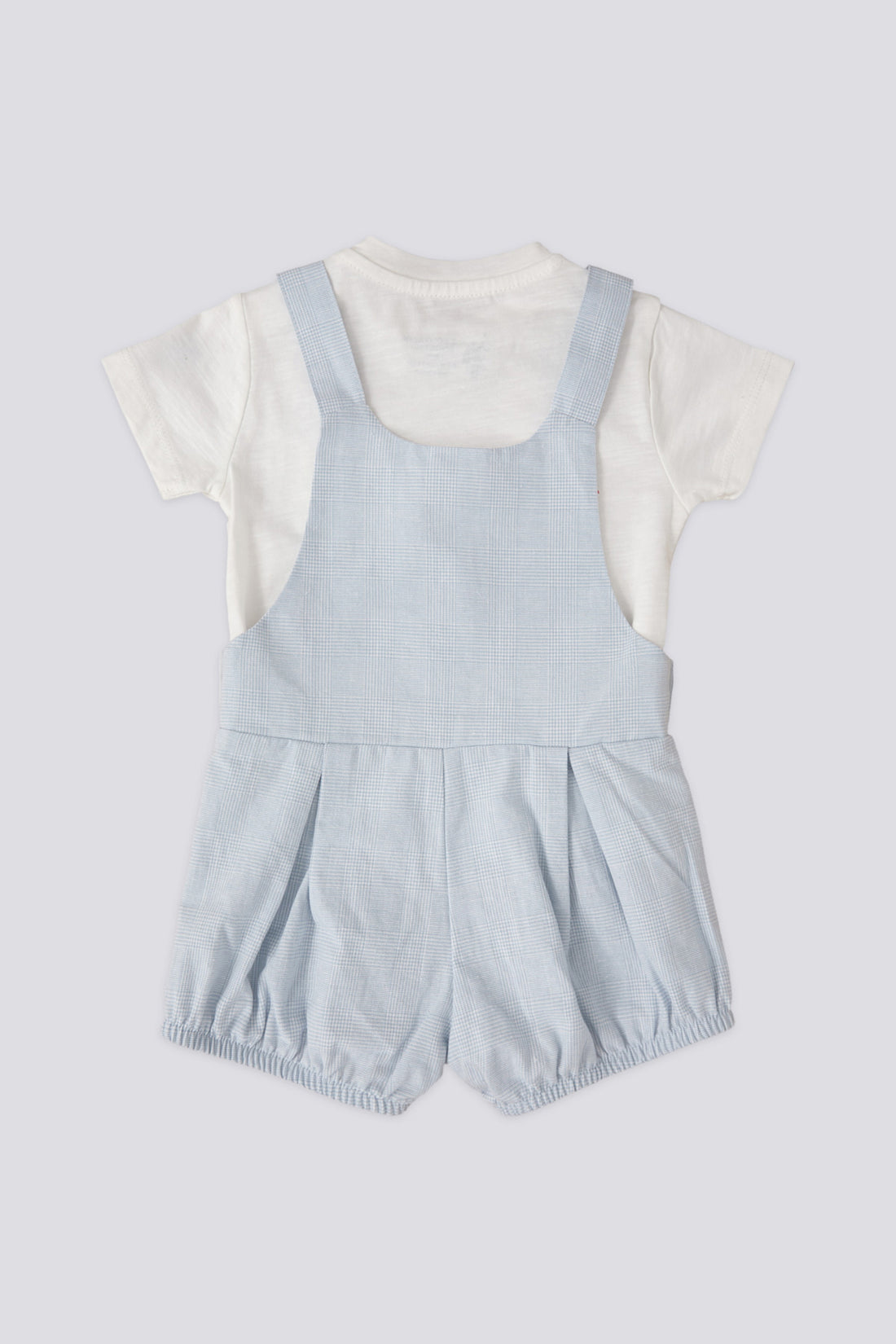 Boy Baby Blue Jumpsuit 2-Piece Set