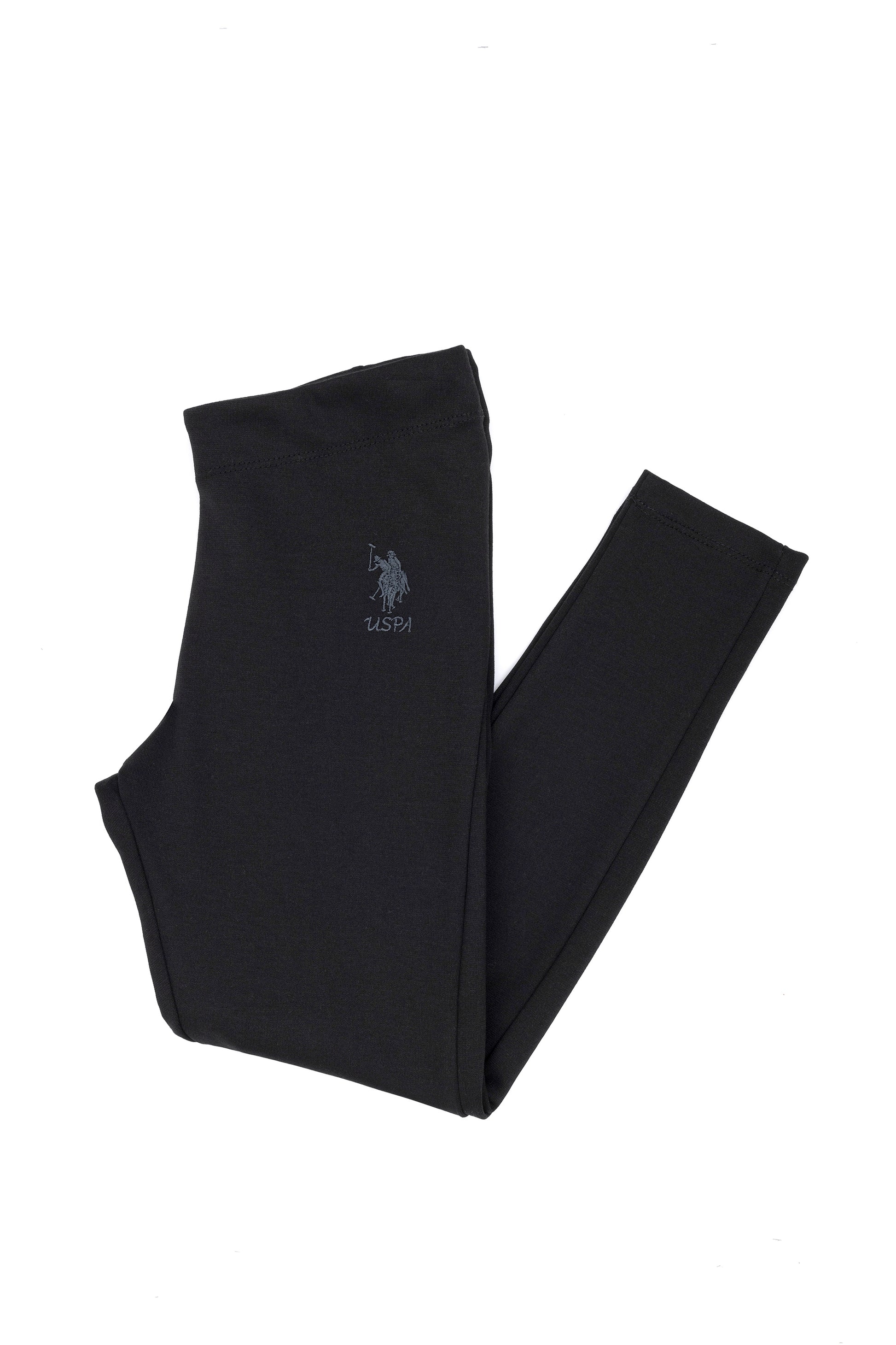 Girl's Black Leggings