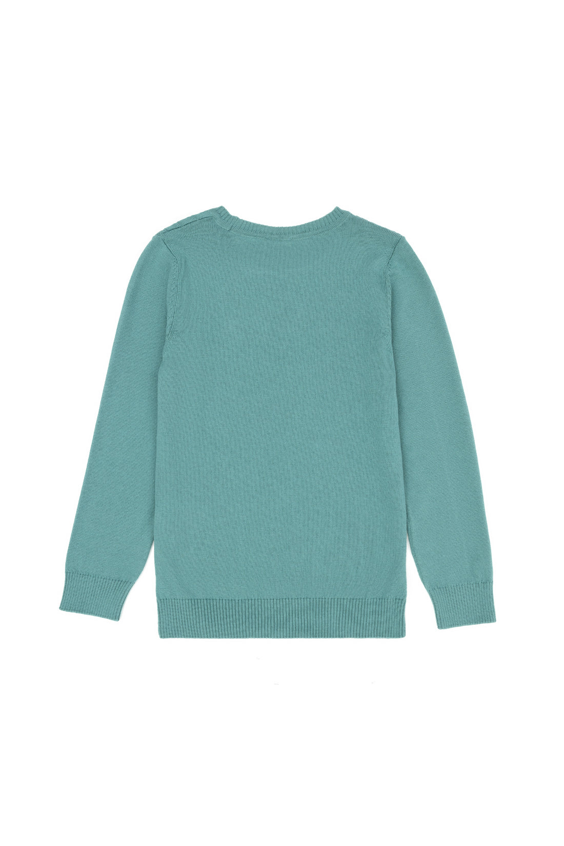 Girl's Mint Basic Sweater