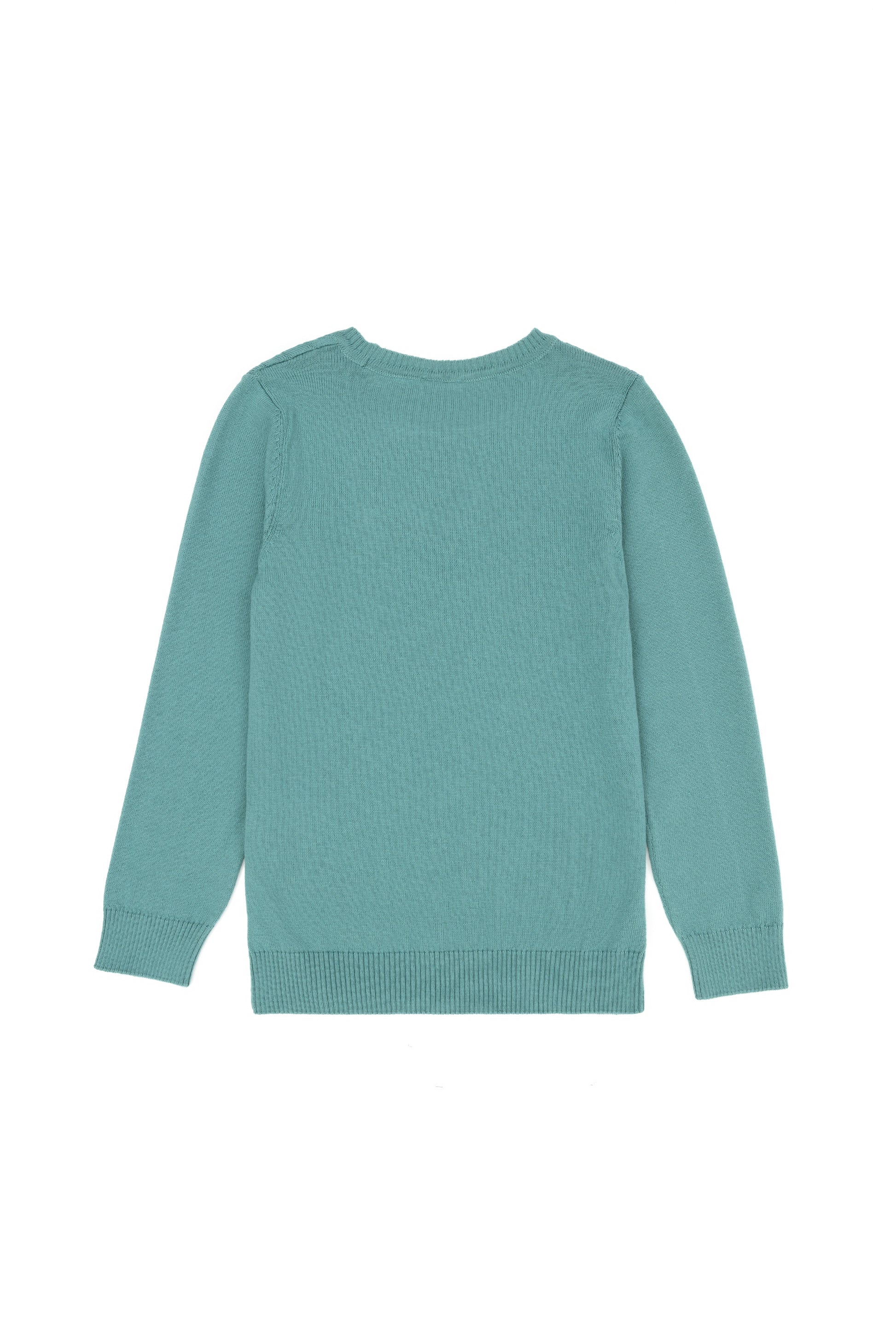 Girl's Mint Basic Sweater