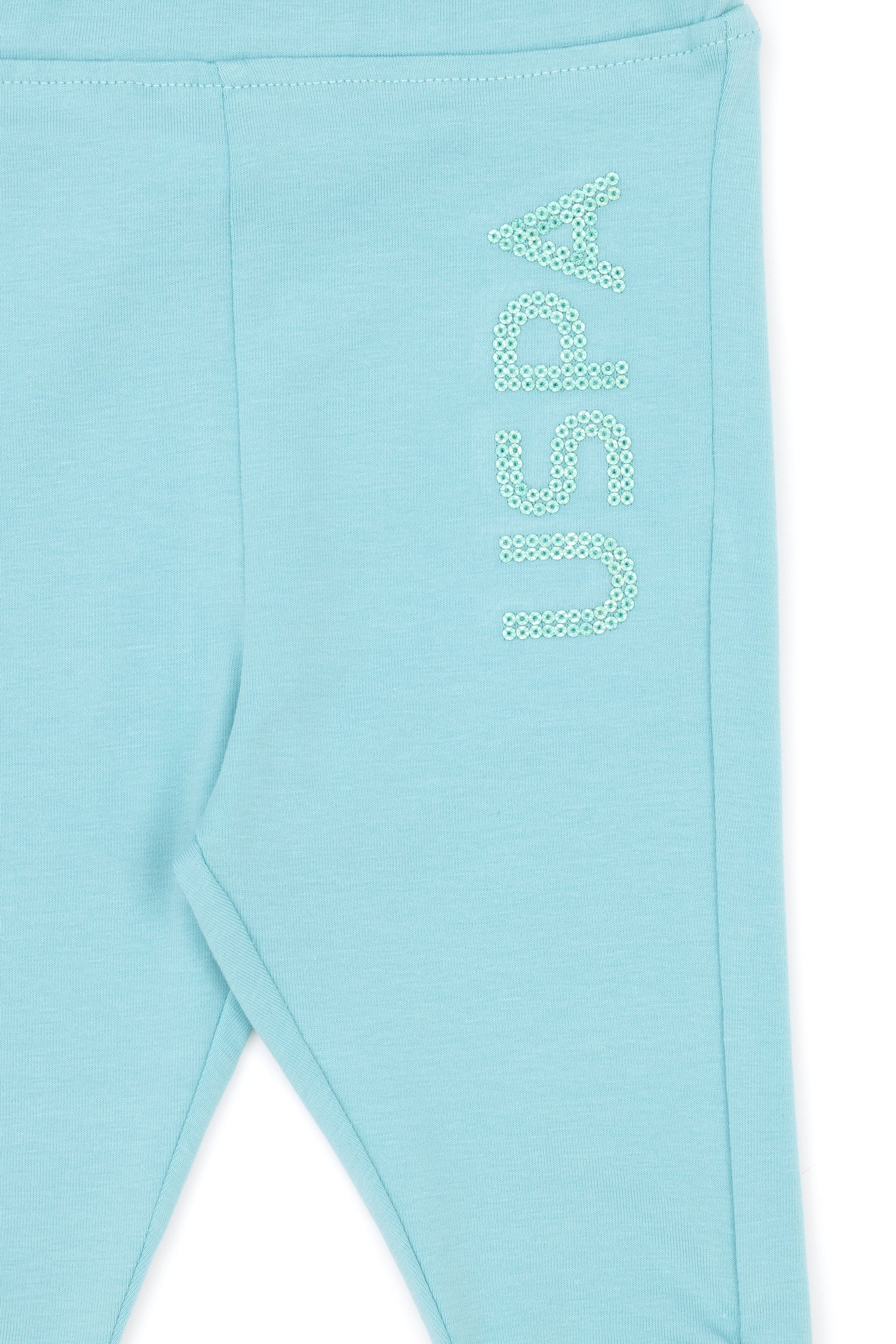 Baby Girl Mint Sweatpants