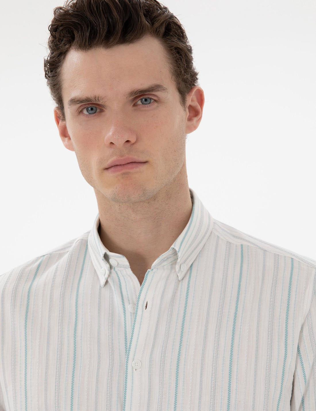 Mint Regular Fit Long Sleeve Shirt