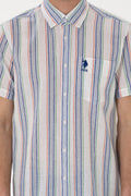 Men's Green Short Sleeve Shirt