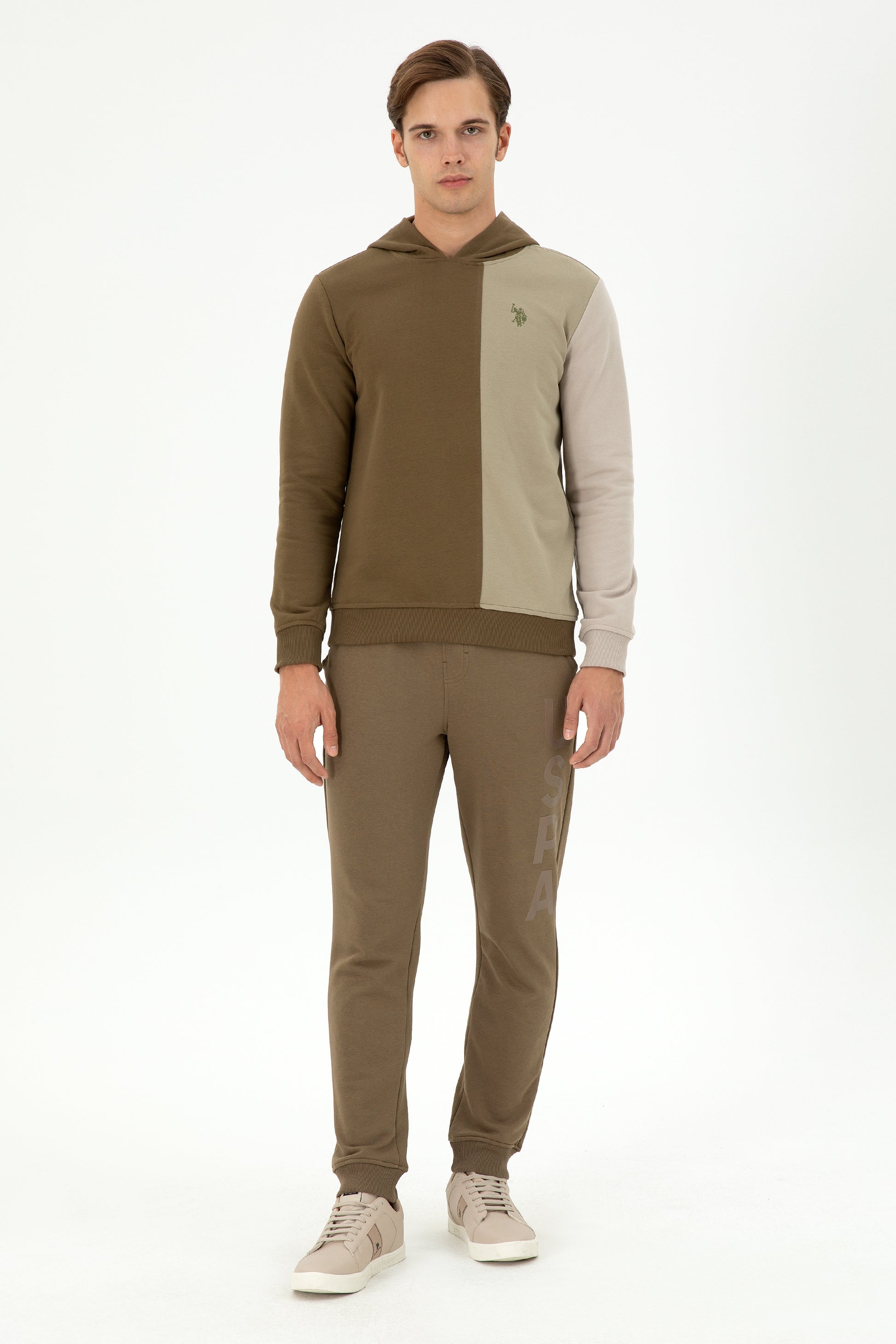 Men's Khaki Sweatshirt