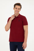 Men's Burgundy Basic T-Shirt