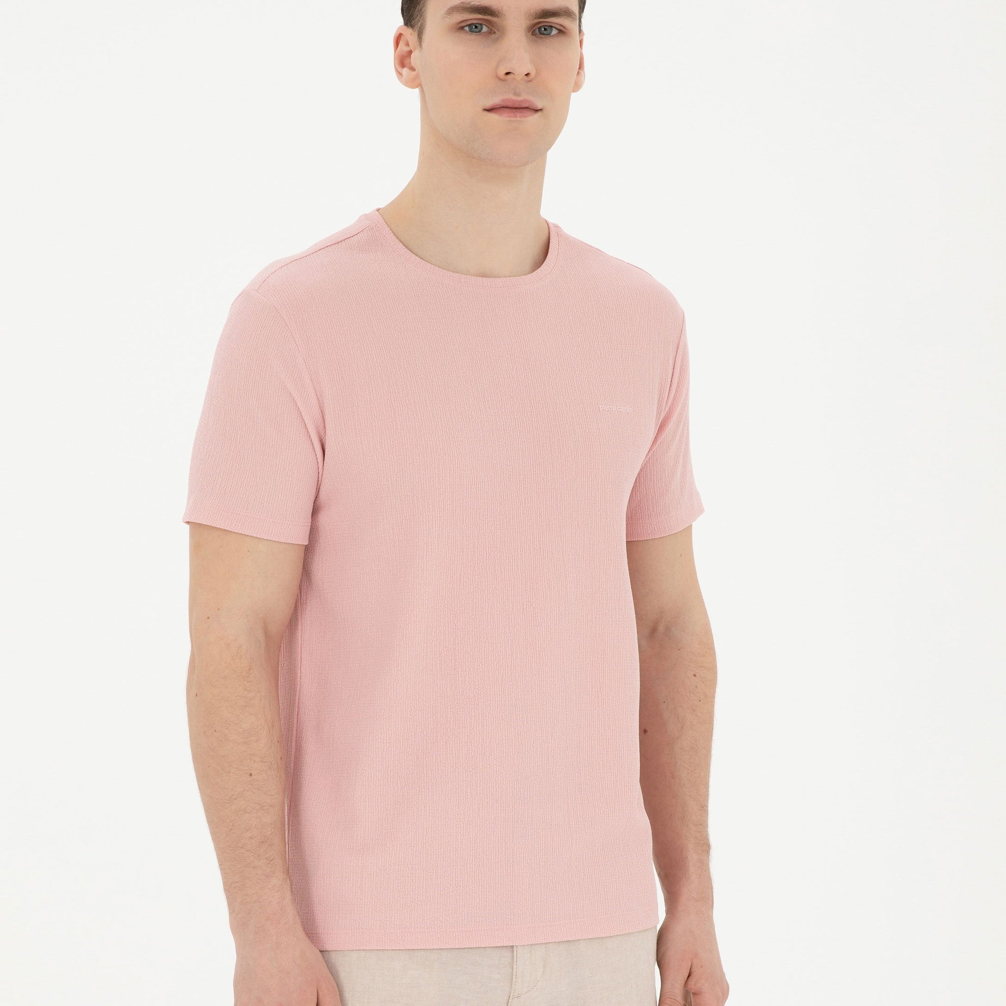 Pink Slim Fit T-Shirt
