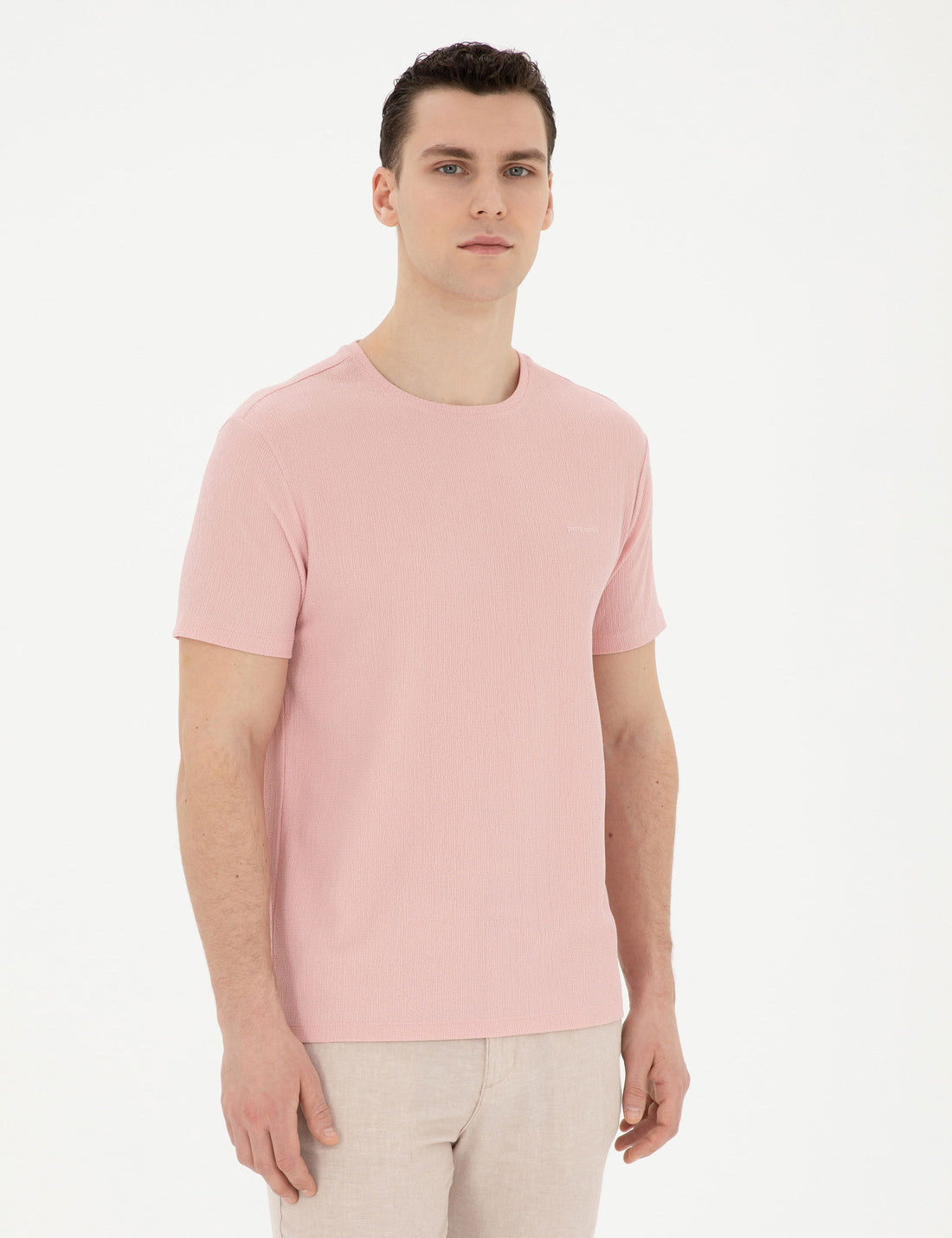Pink Slim Fit T-Shirt