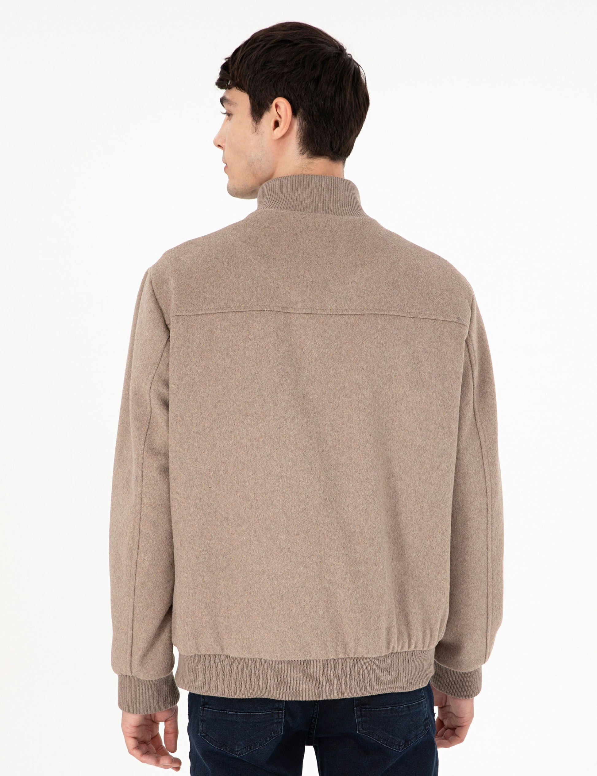 Beige Cashmere Coat