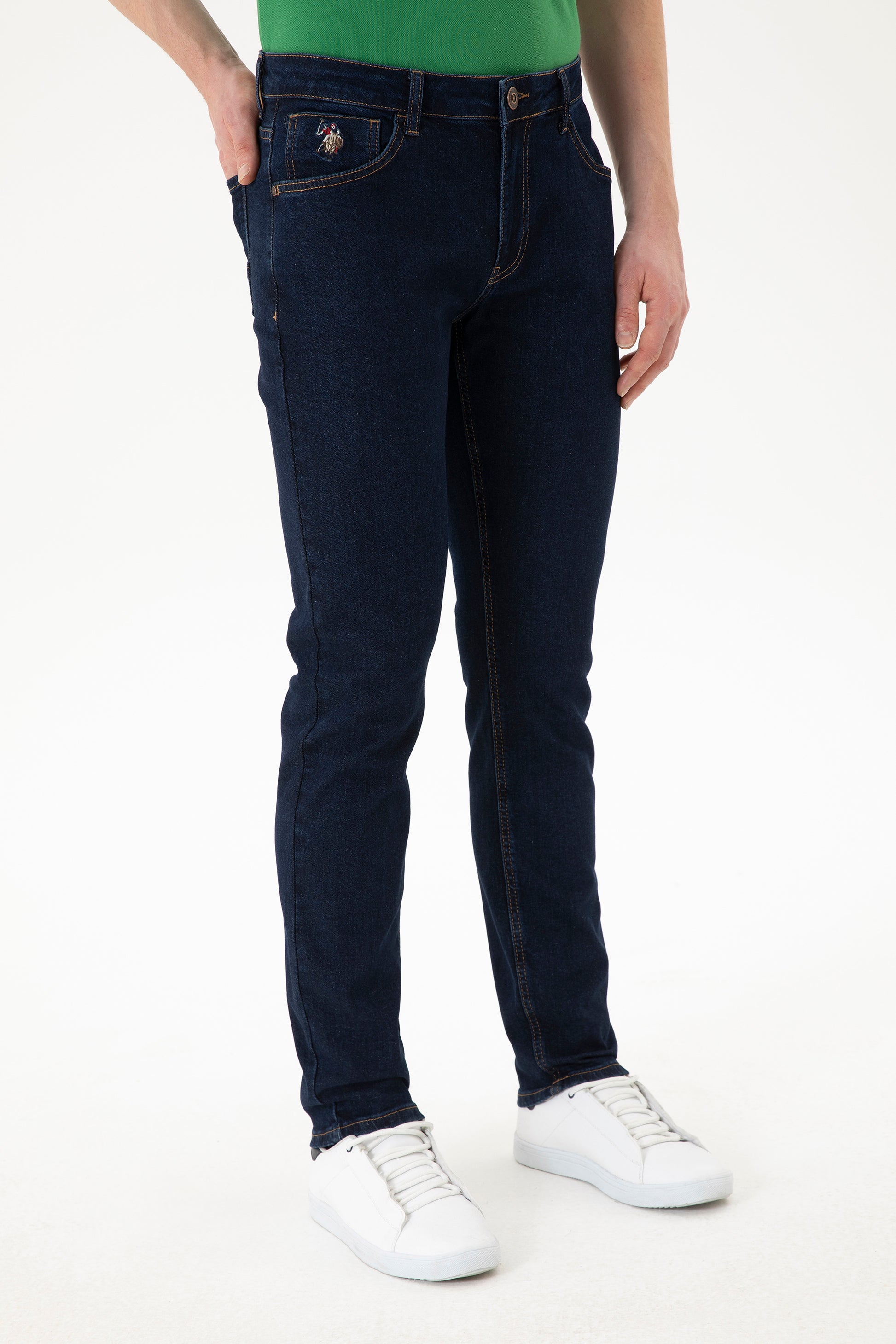 Men's Dark Blue Jeans