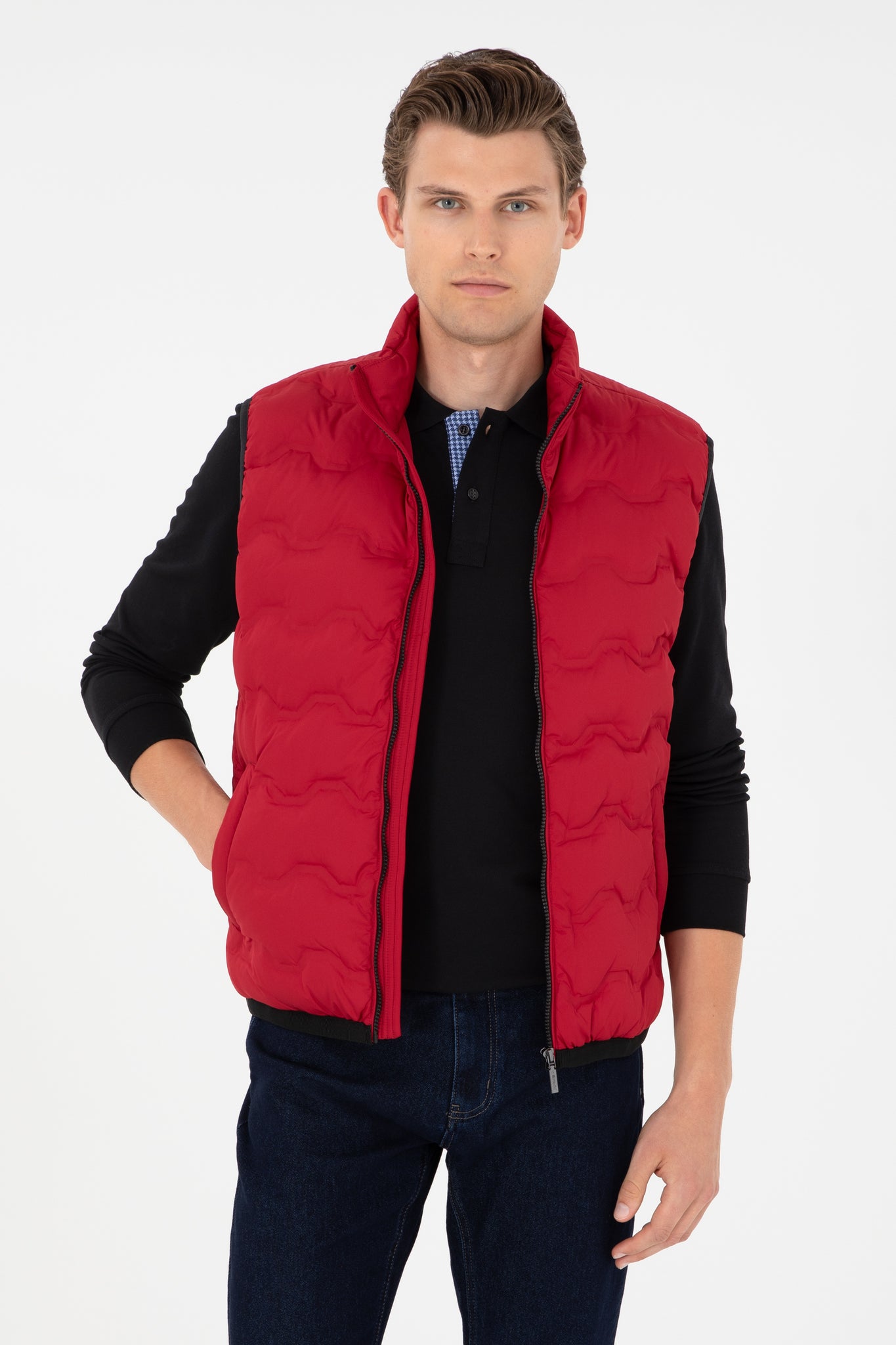 Men's Red Vest