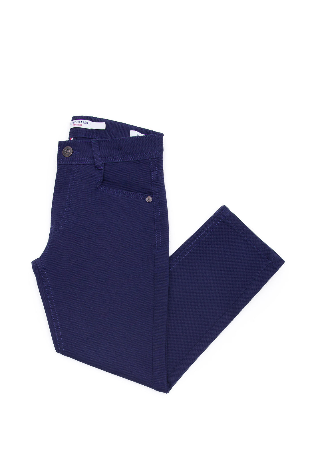 Boy's Navy Blue Canvas Pants