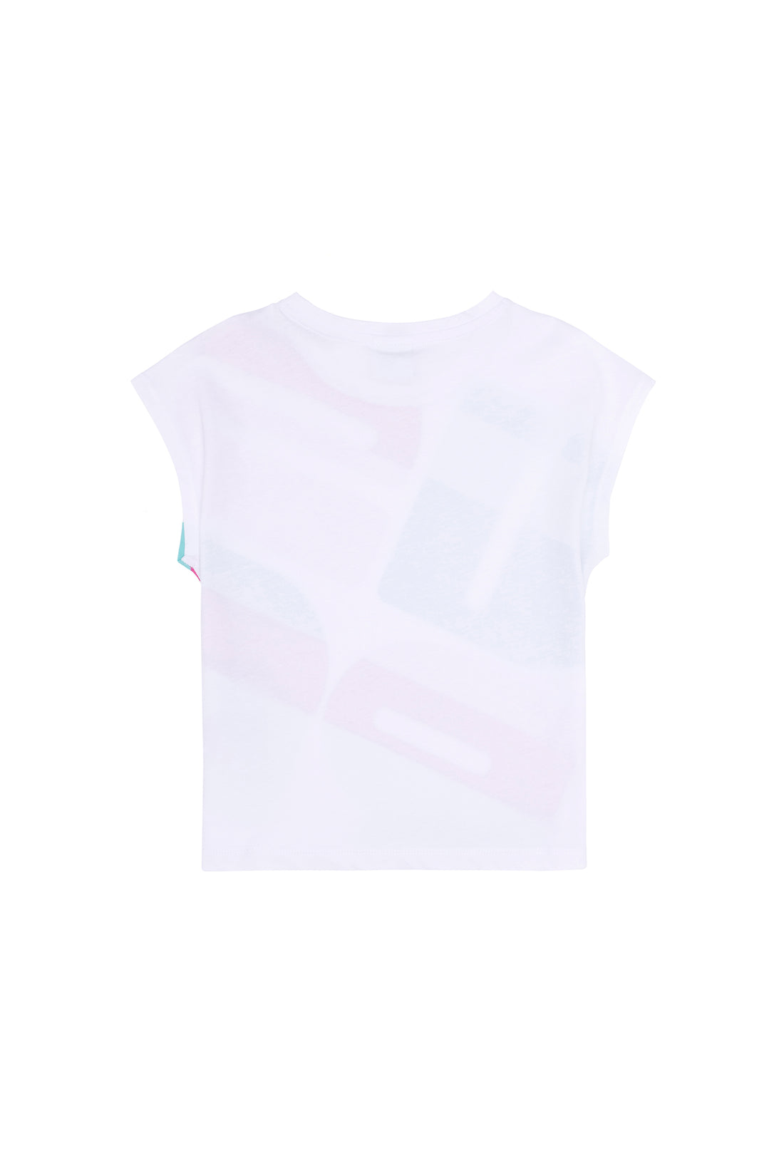 Girls' Crew Neck White T-Shirt