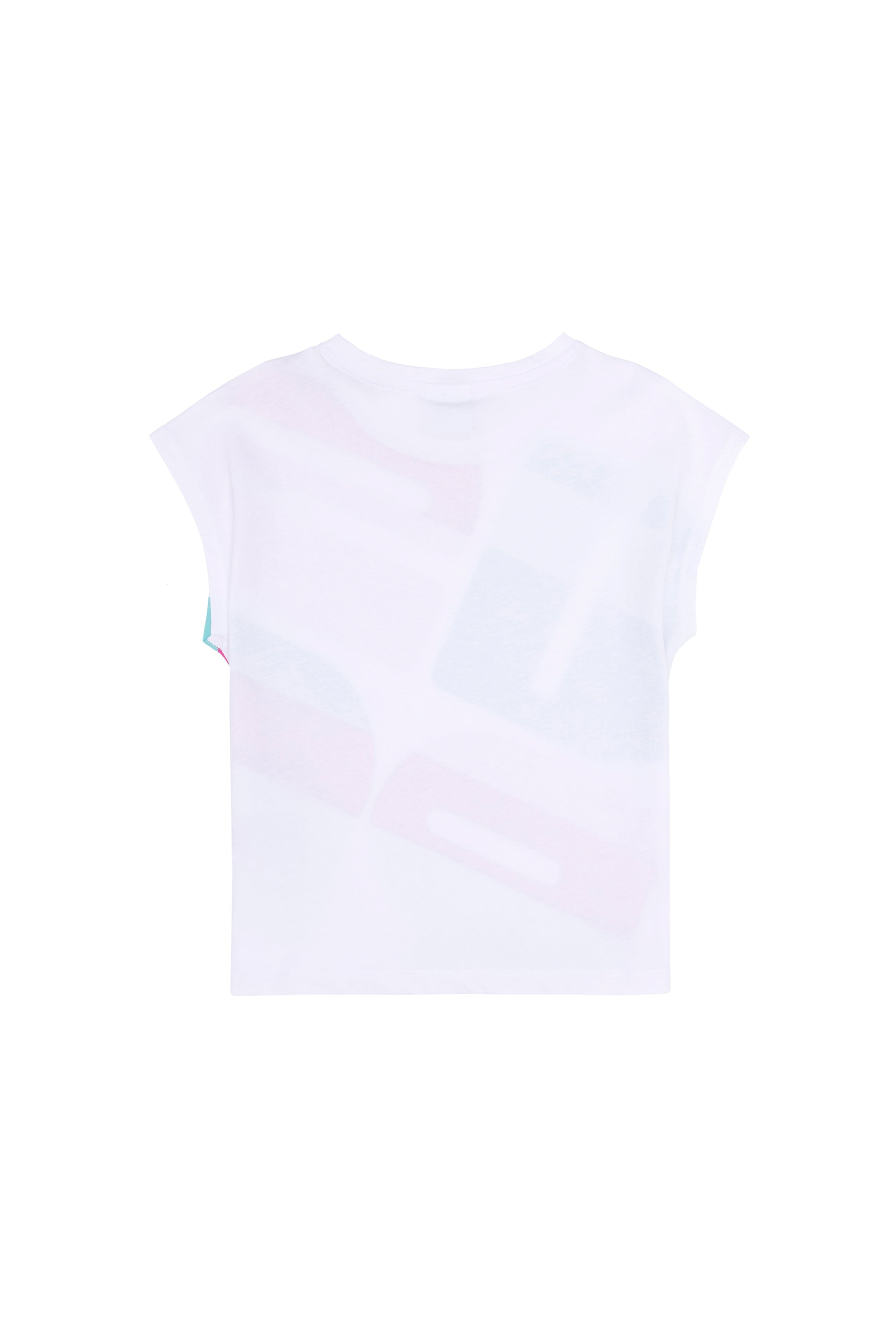 Girls' Crew Neck White T-Shirt