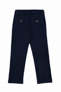 Boy's Navy Blue Canvas Pants