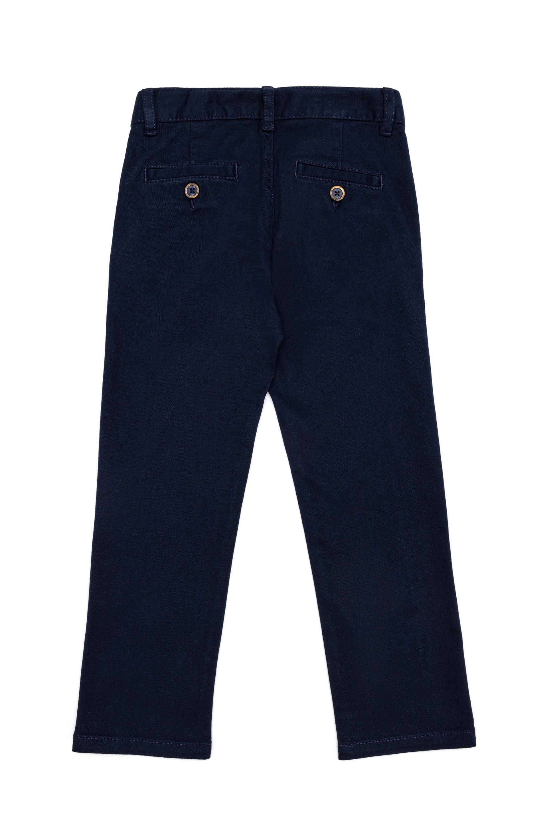 Boy's Navy Blue Canvas Pants