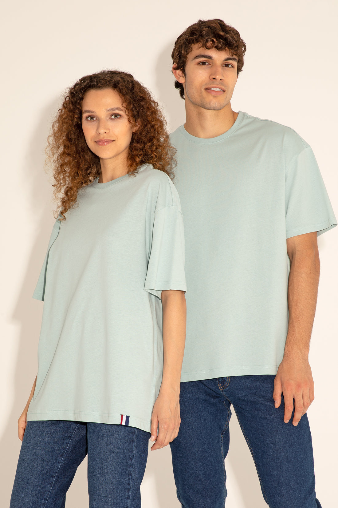 Men's Water Green T-Shirt