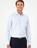 Light Blue Slim Fit Long Sleeve Shirt