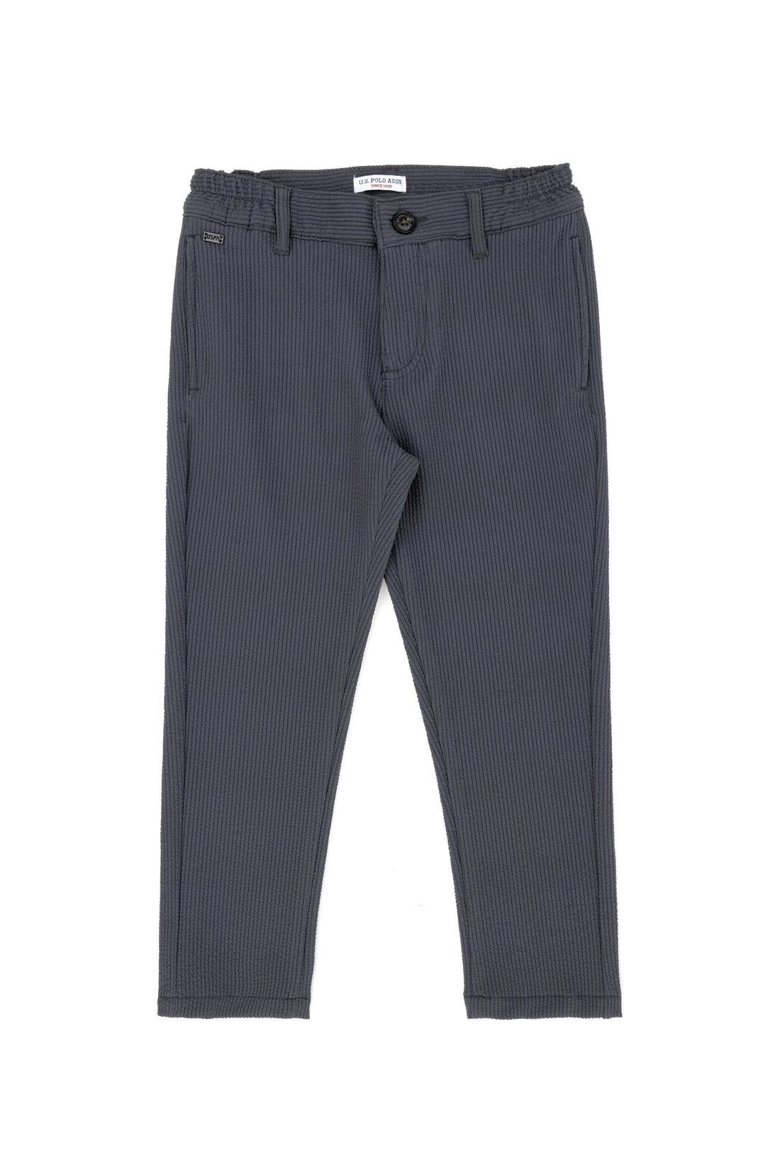 Boy's Anthracite Canvas Pants