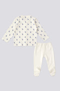 Boys' Baby Booties Printed 3 Piece Jumpsuit