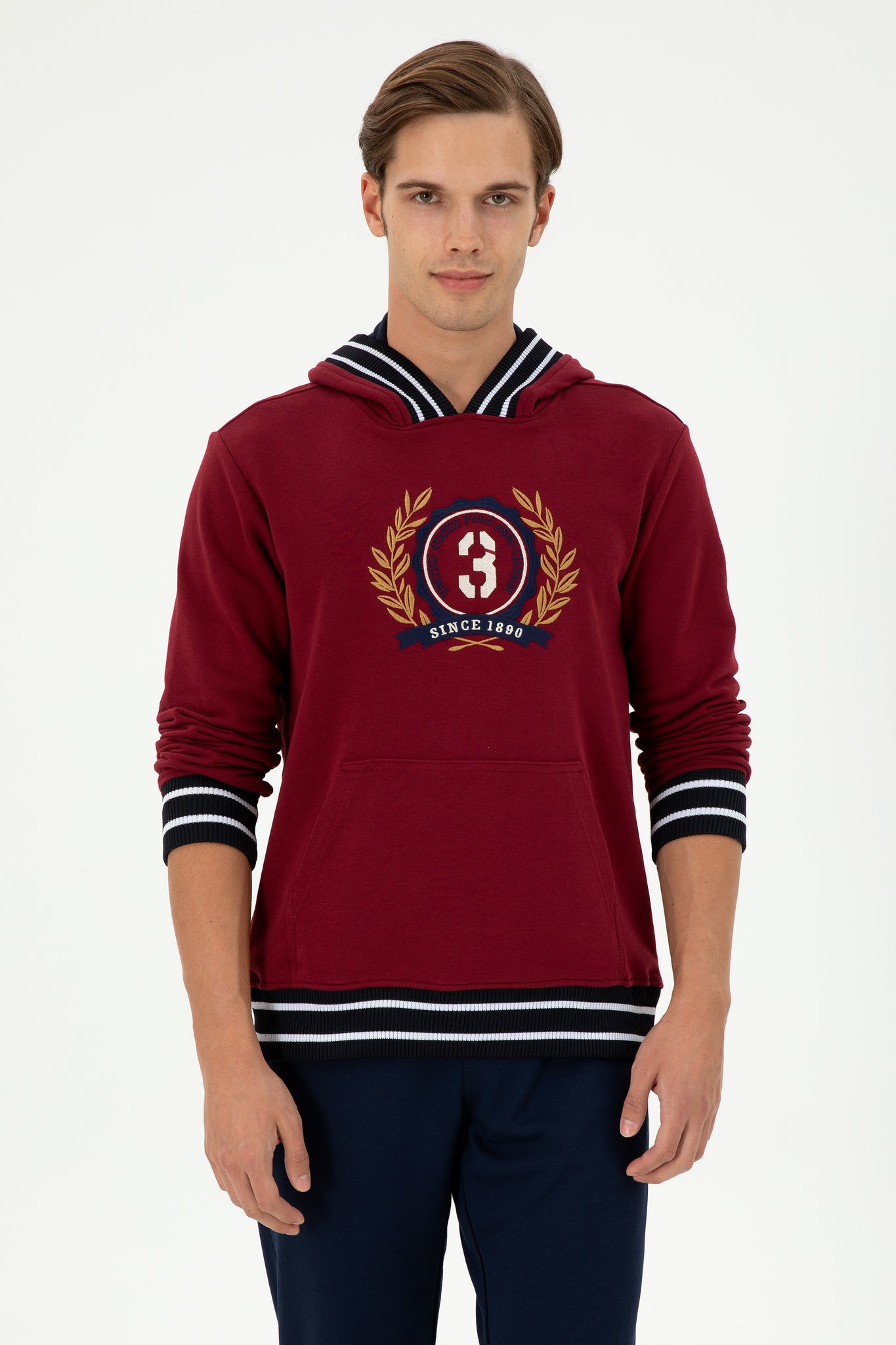 Men's Burgundy Sweatshirt
