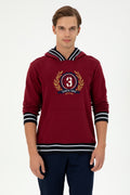 Men's Burgundy Sweatshirt