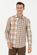 Men's Sand Long Sleeve Shirt
