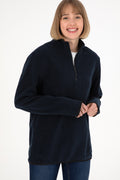 Men's Navy Blue Basic Sweatshirt