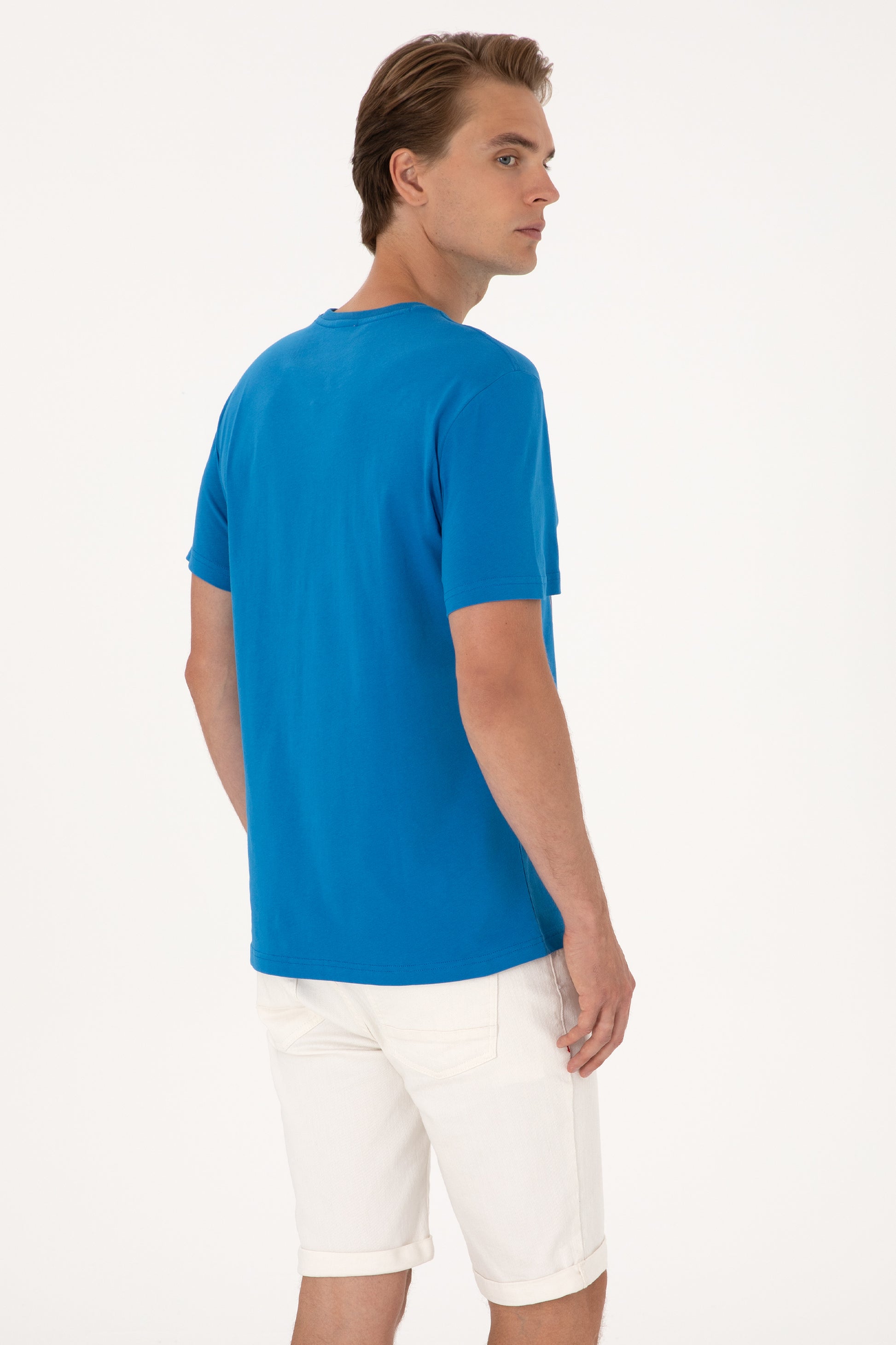Men's Cobalt Blue T-Shirt