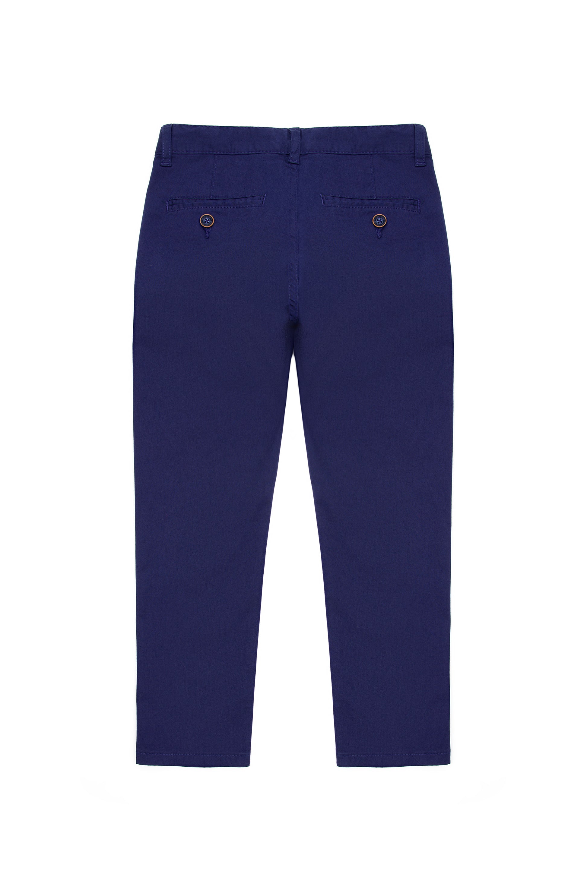 Boy's Navy Blue Canvas Pants