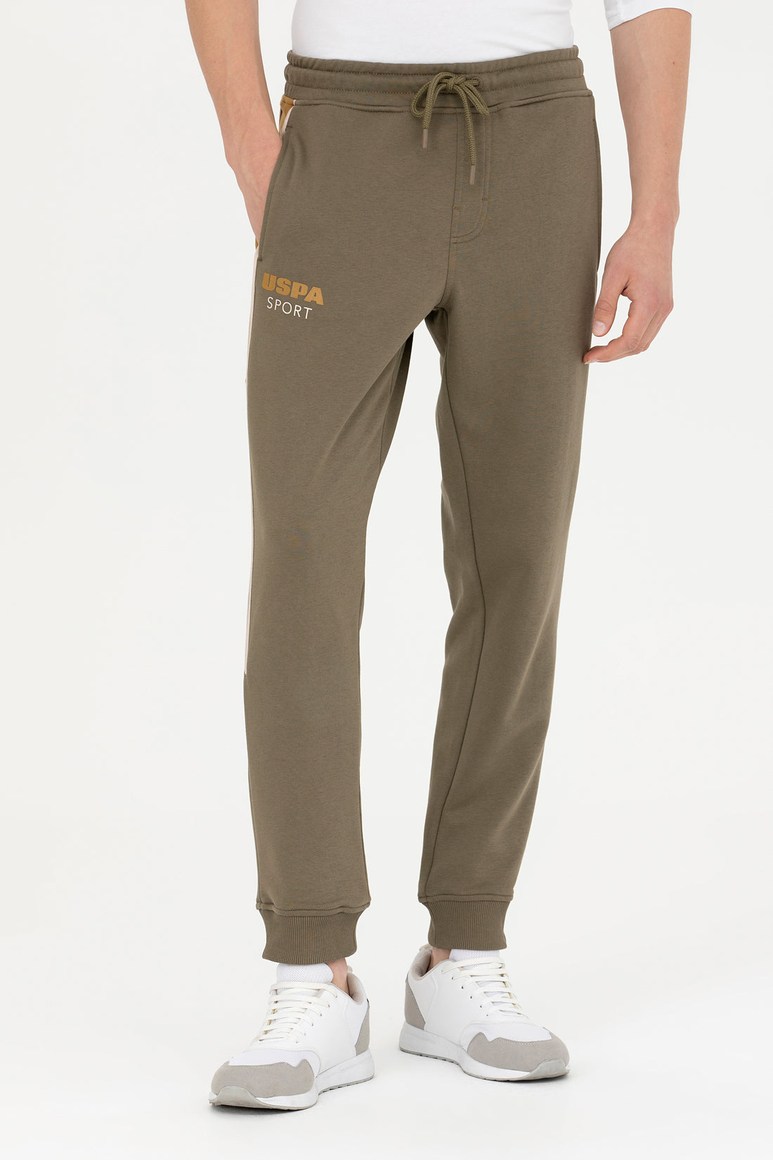 Men's Khaki Sweatpants