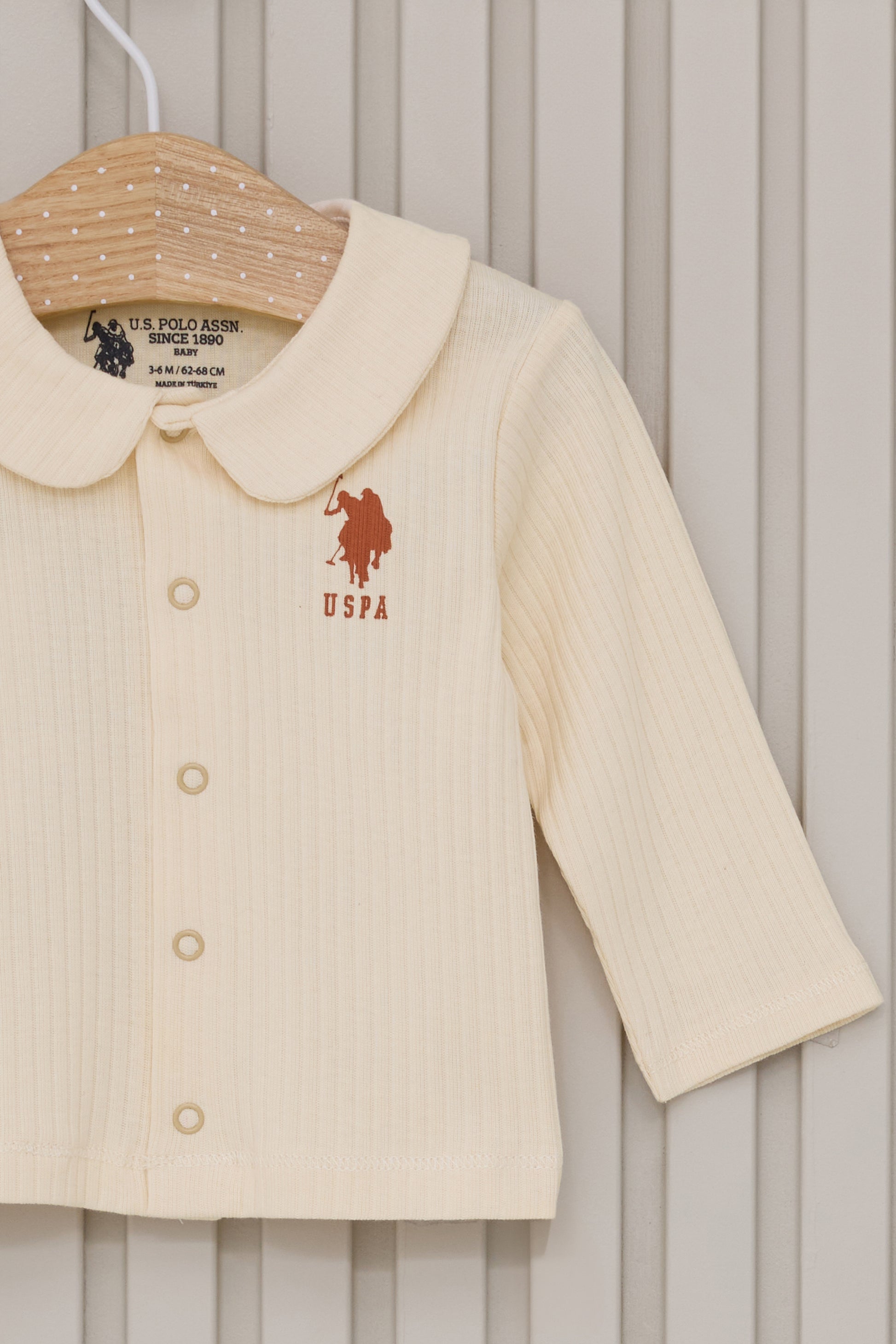 Baby Girl Cream Pajama Set