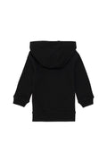 Boy Baby Zip Black Basic Sweatshirt